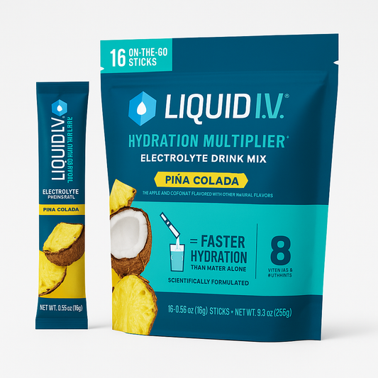 Liquid I.V. Hydration Electrolytes Powder, Pina Colada, 16 Count