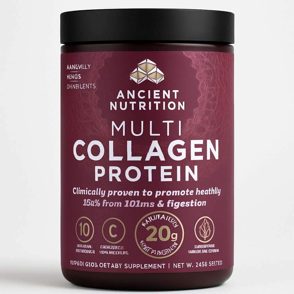 Ancient Nutrition Hydrolyzed Collagen Peptides Powder (Pack of 2)