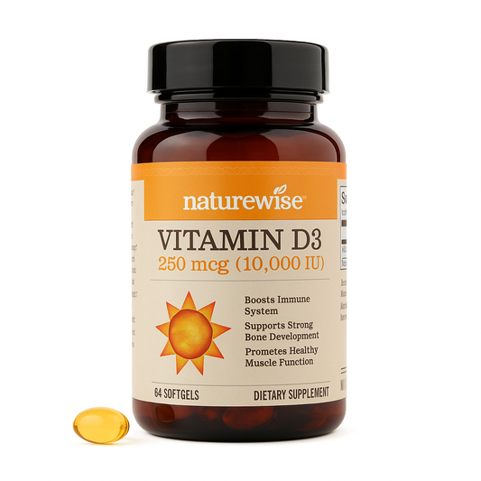 NatureWise Vitamin D3 Softgels 90 Count