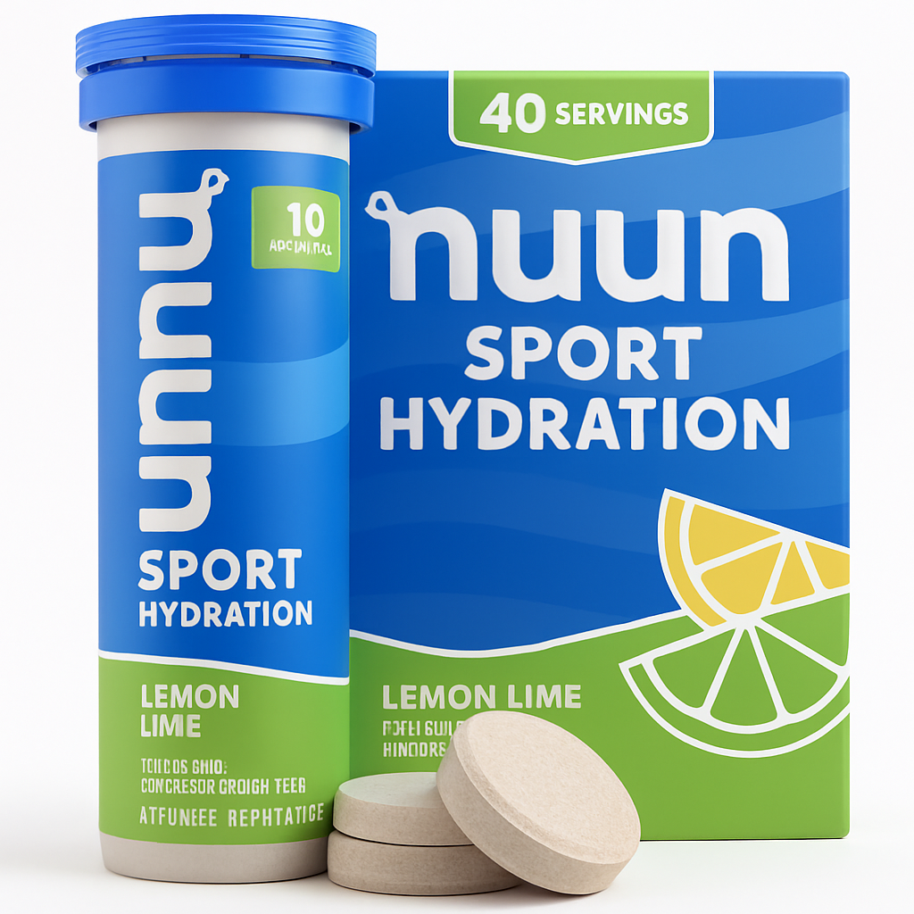Nuun Sport Electrolyte Tablets Lemon Lime 40 Count