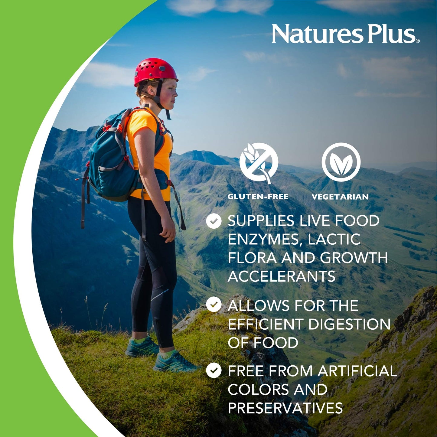 NaturesPlus Acti-Zyme Capsule, 180 Capsules