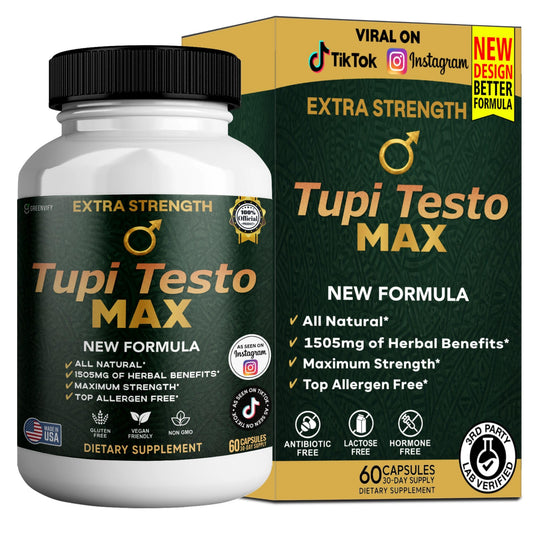 GREENVIFY Tupi Testo MAX 60 Capsules