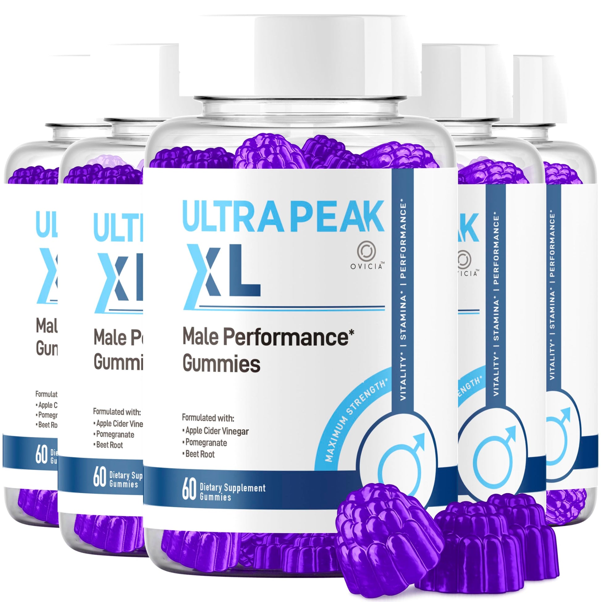 OVICIA Ultra Peak XL Advanced Formula Gummy 300