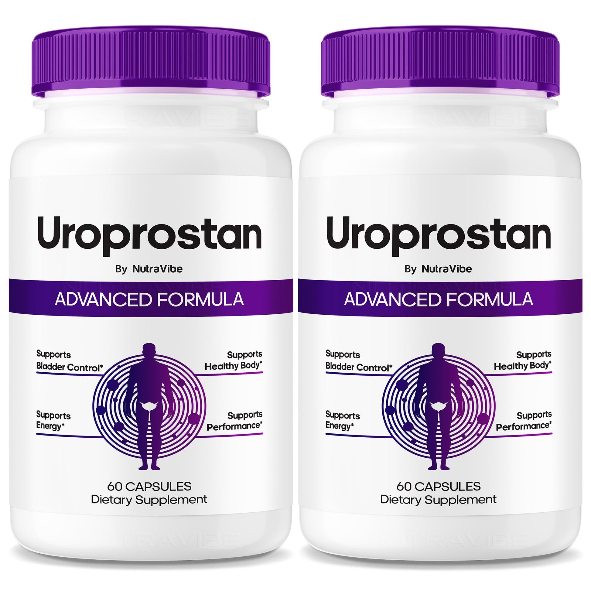 NutraVibe UroProstan Capsules 120 Count