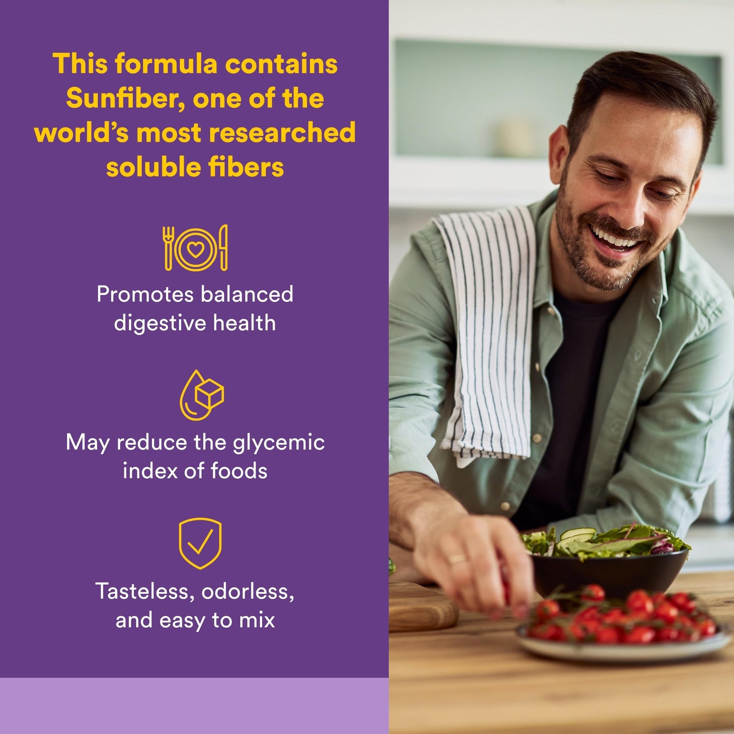 Natural Factors Organic Low FODMAP Reliefiber Powder 5.3 Ounce