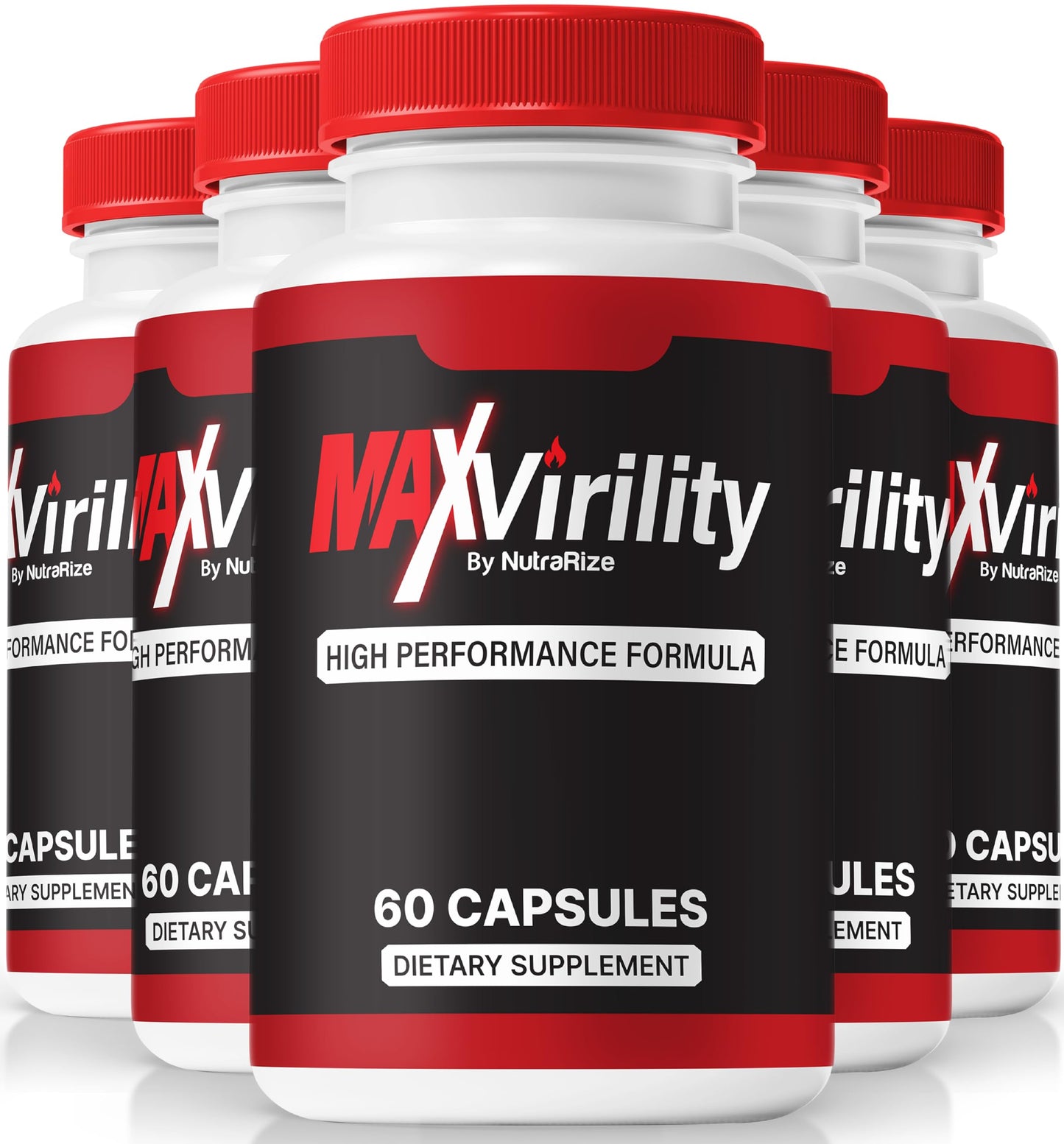NutraRize MaxVirility Capsules 300 Capsules
