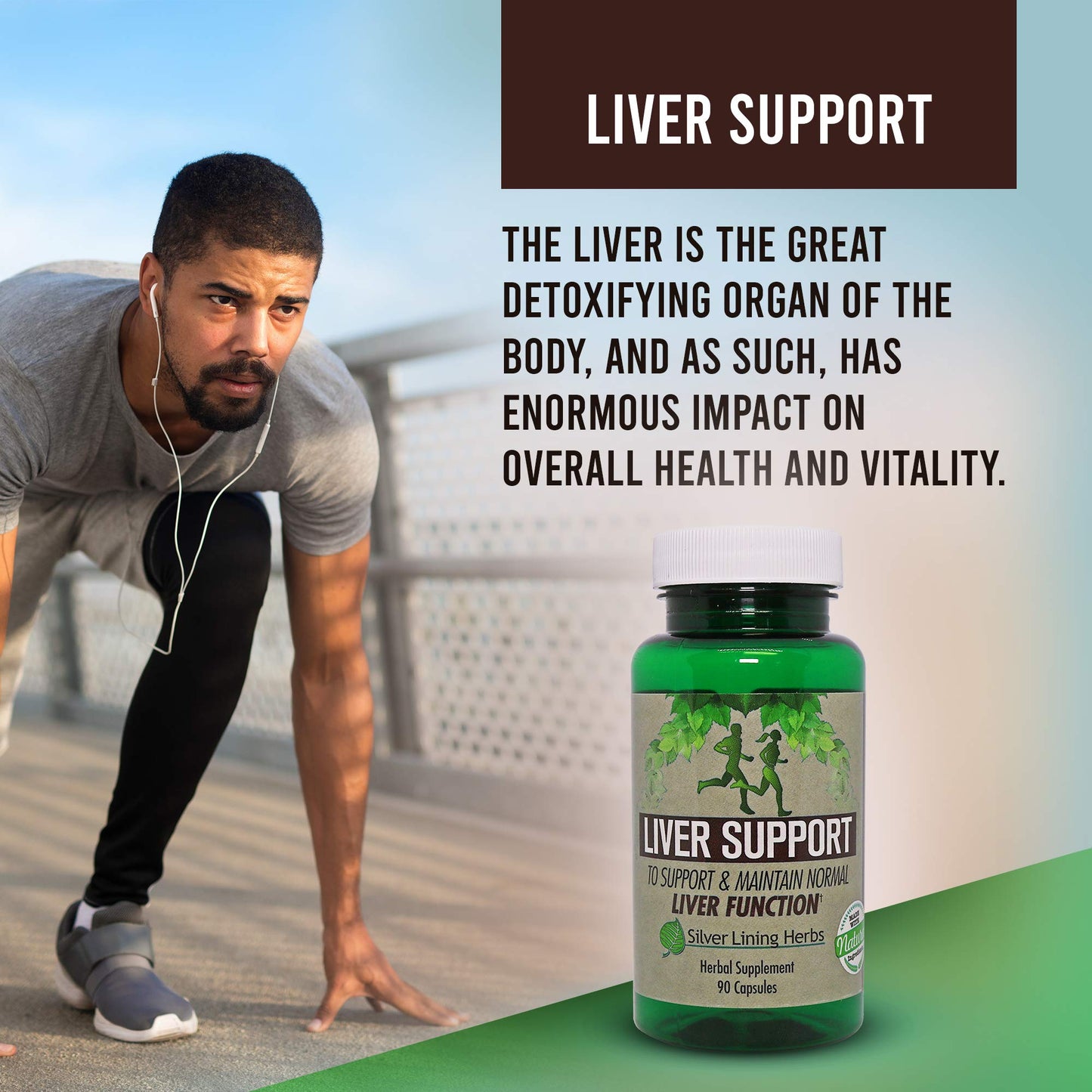Silver Lining Herbs Liver Support Capsules 1 Count
