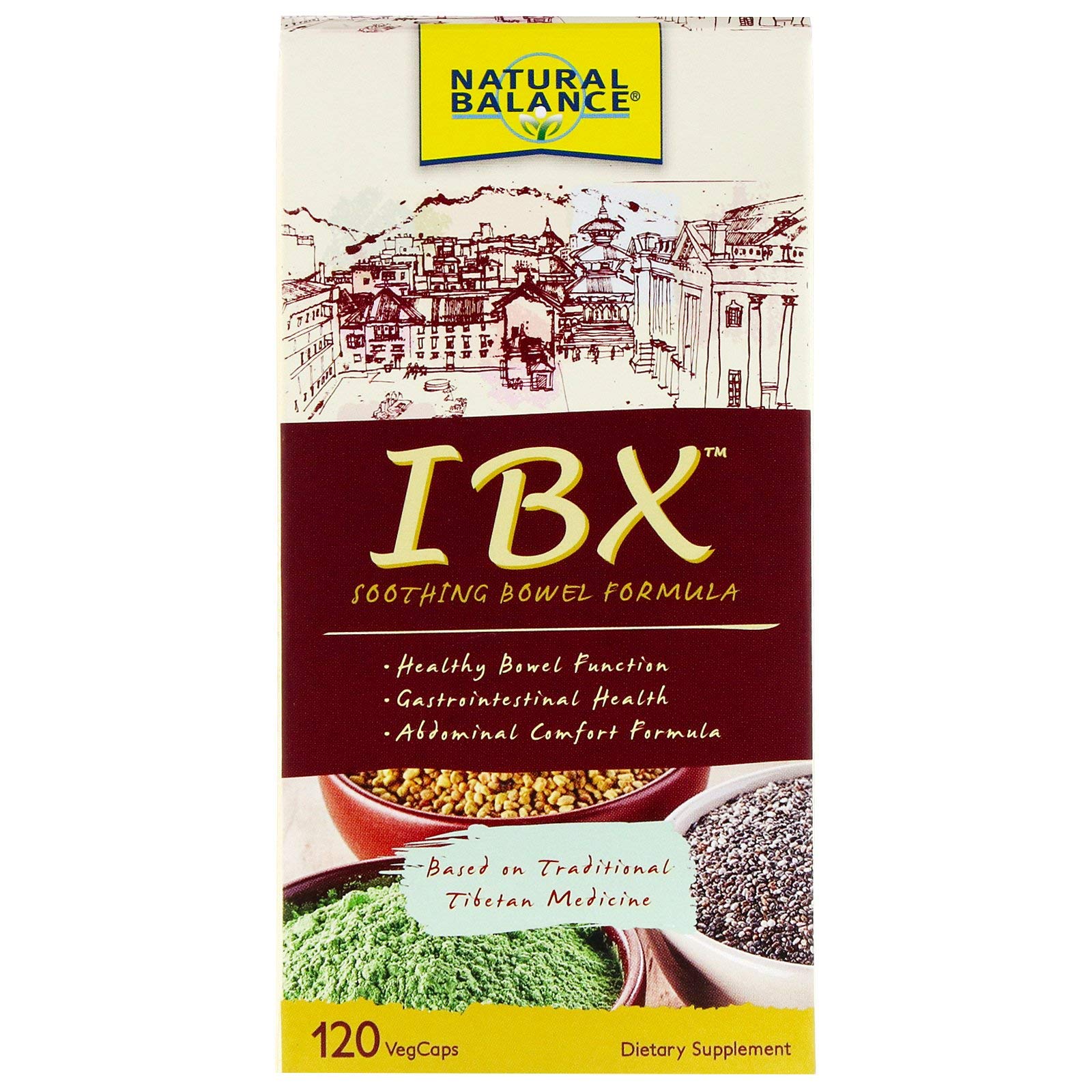 Natural Balance IBX Soothing Bowel Formula Capsule 120