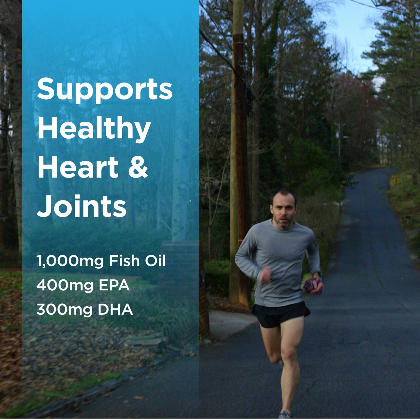 PEREGRUNE Runner Omega 3 Fish Oil Softgel 60