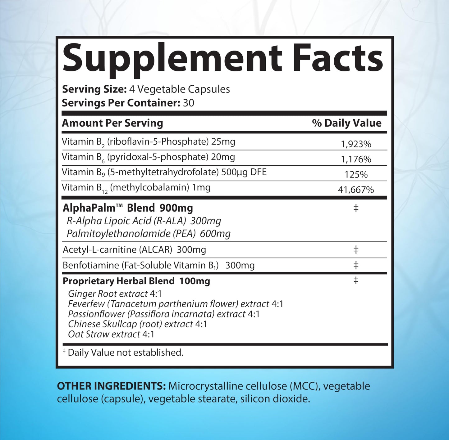 SciatiEase Sciatic Nerve Health Support Supplement Capsule, 120 Capsules