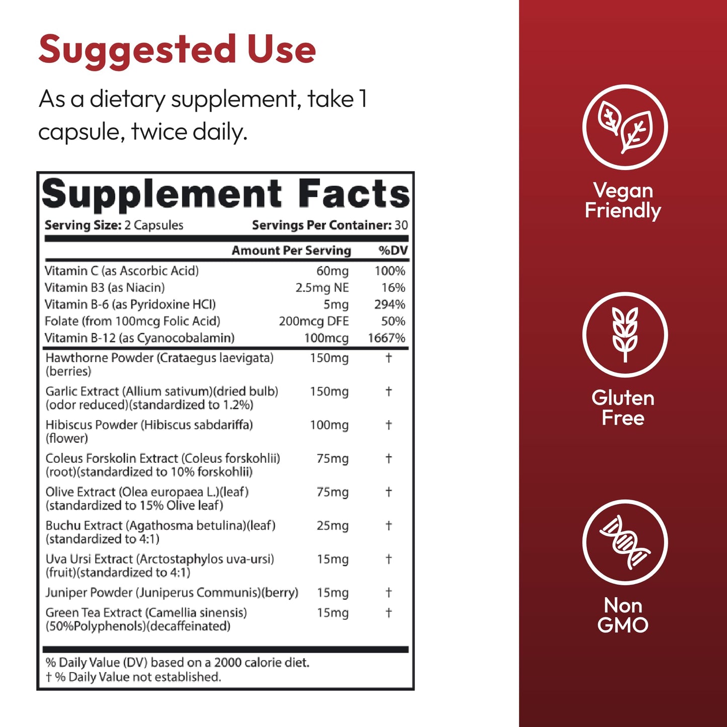 Justified Laboratories Blood Balance 60 Capsules