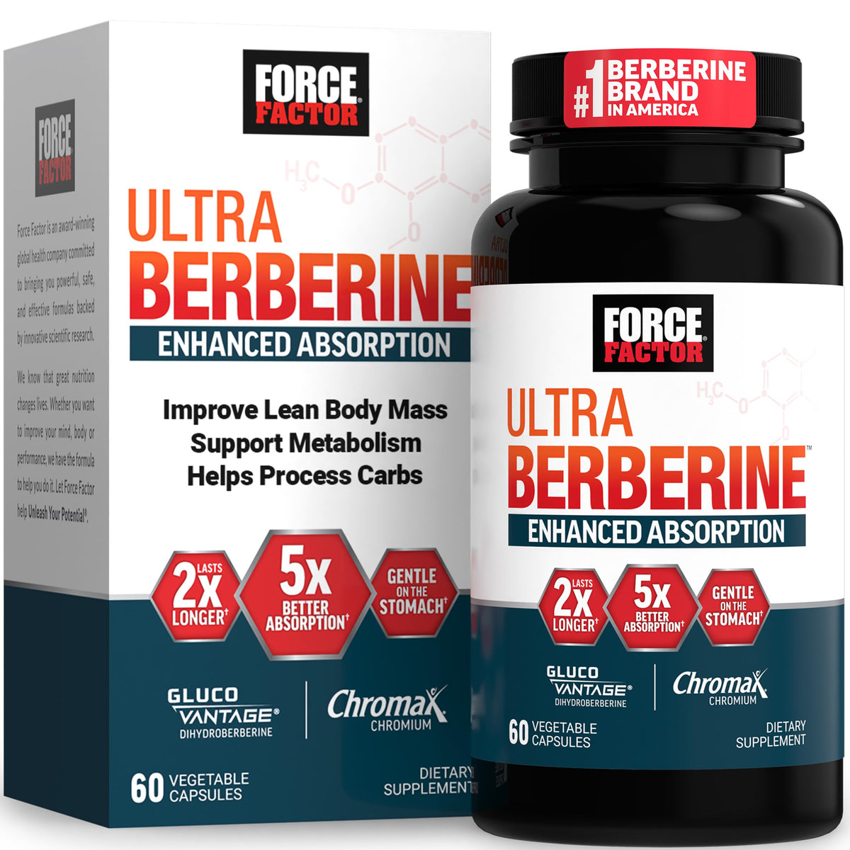 Force Factor Ultra Berberine Enhanced Absorption