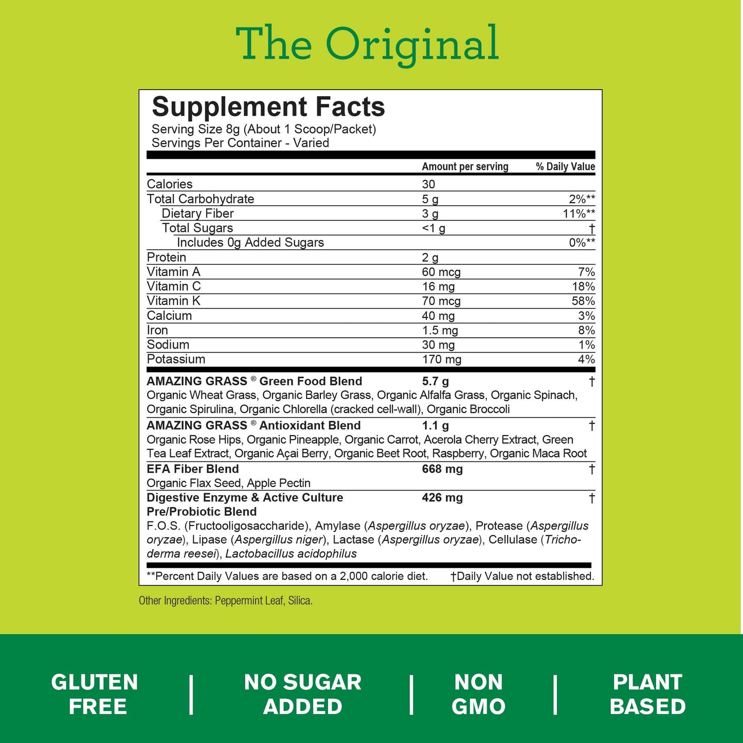 Amazing Grass Greens Blend Powder 1