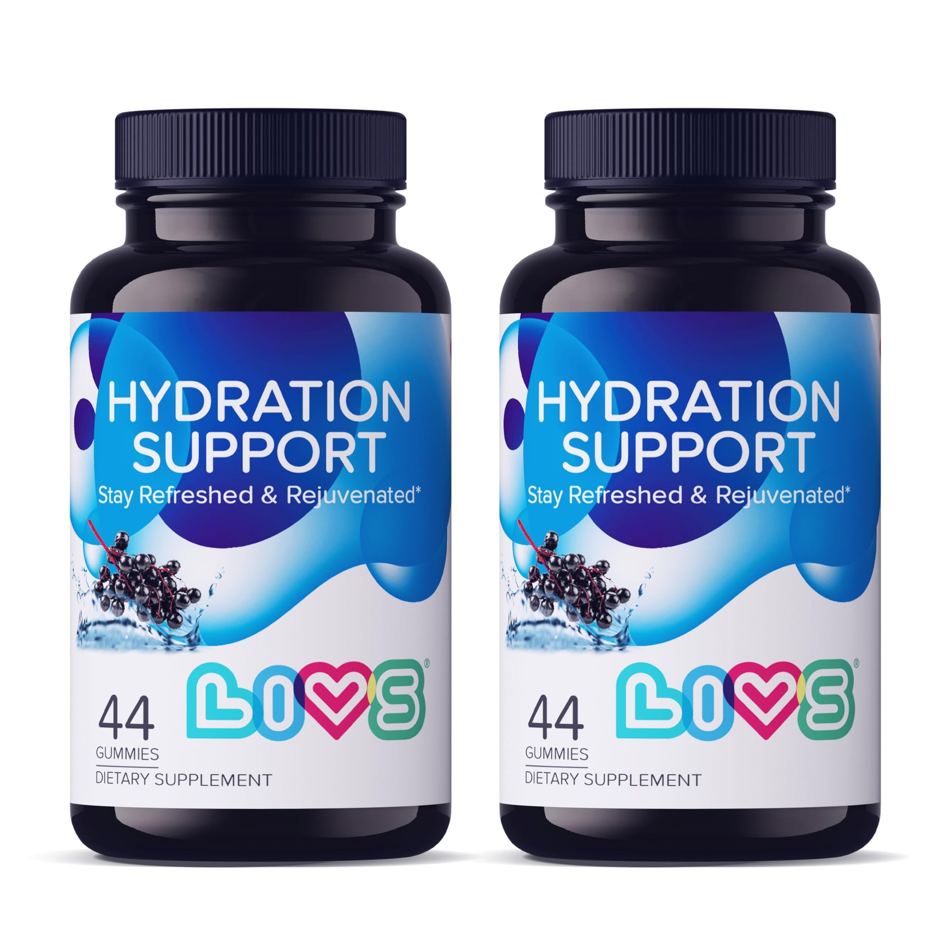 LIVS Electrolyte Gummies for Hydration Support & Post-Workout Recovery, 88 Count