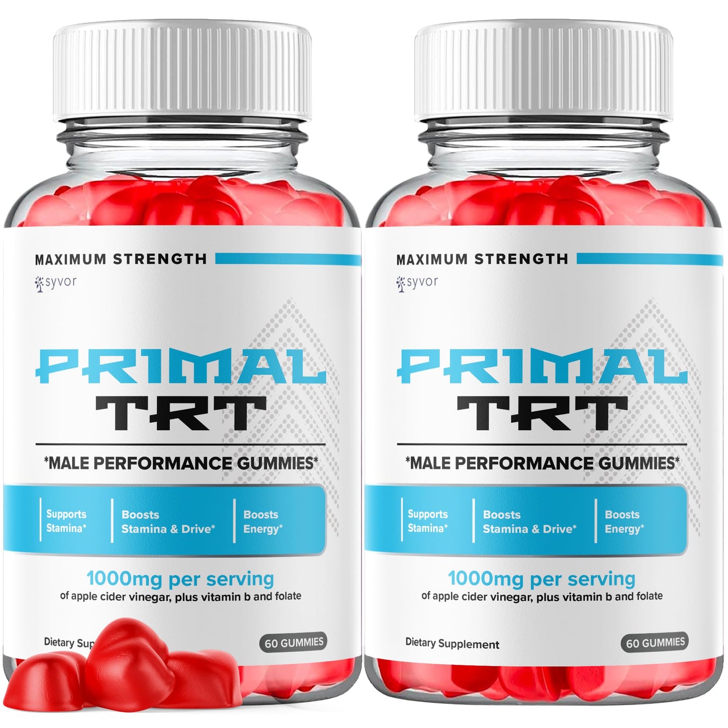 Syvor Primal TRT XL Gummies, 120 Gummies