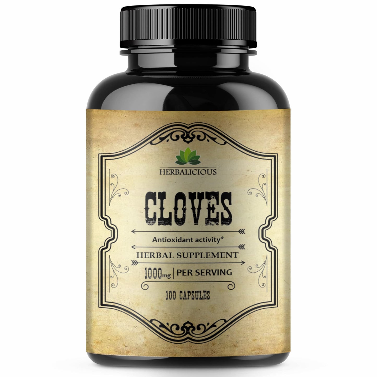 HERBALICIOUS Cloves Capsules, 100 Capsules