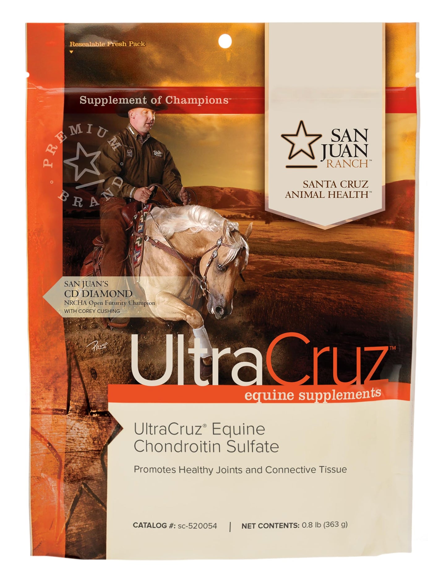 UltraCruz Equine Chondroitin Sulfate Powder, 1 lb