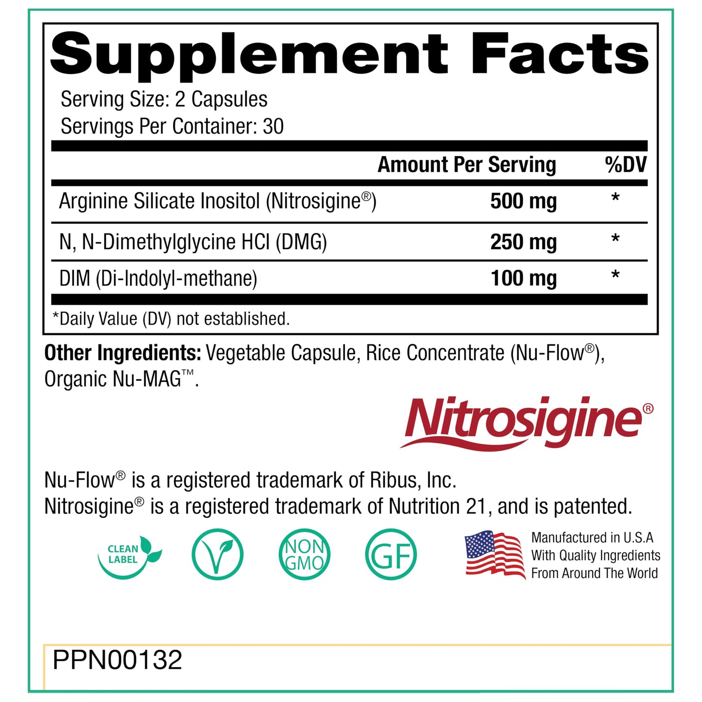 Peak Pure & Natural Maximum Endurance Supplement Capsule, 1 Count