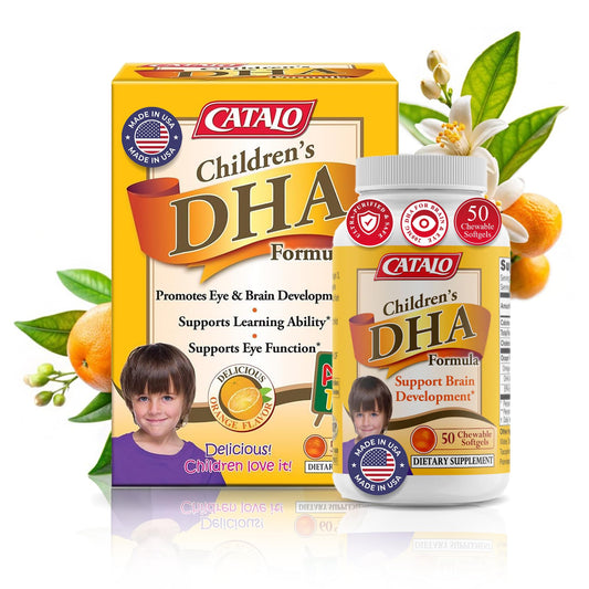 CATALO Children's DHA Formula Chewable Softgels 50 Count