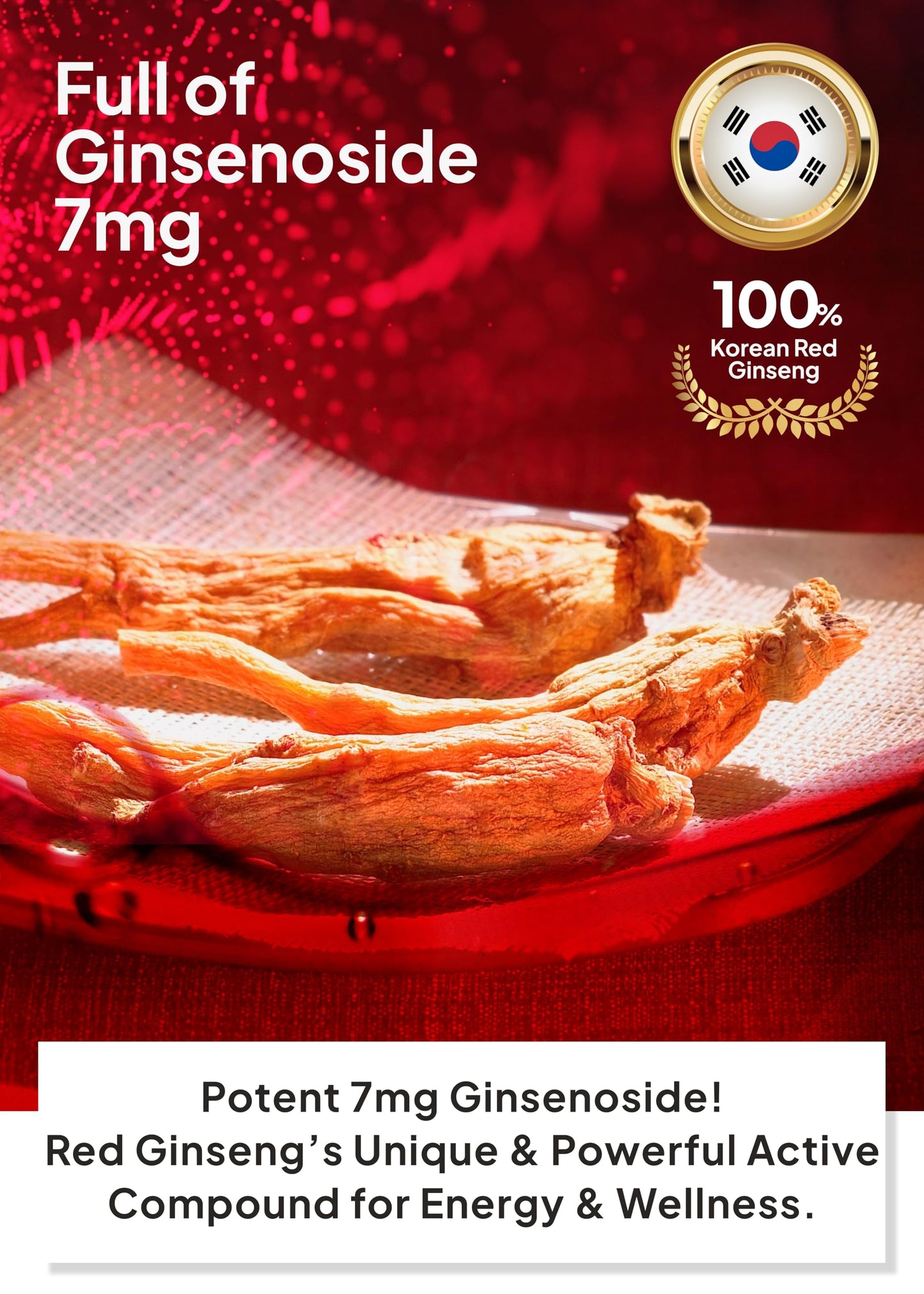 K FOOD KOREAN FOOD Sanglimwon Red Ginseng Gold Stick Softgels 100