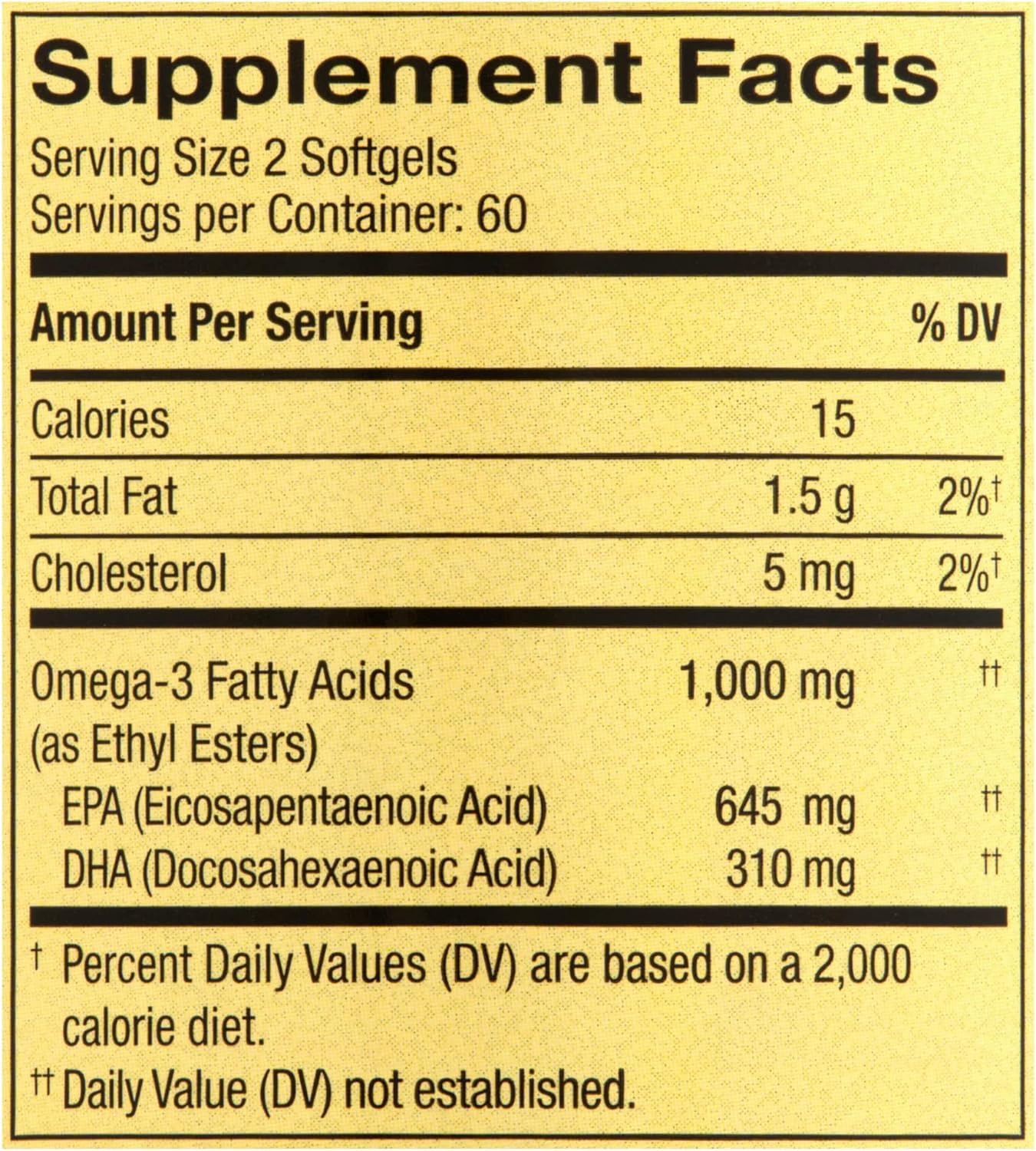 LightSpring Omega-3 Mini Fish Oil Softgels, 1000 mg, 120 Count