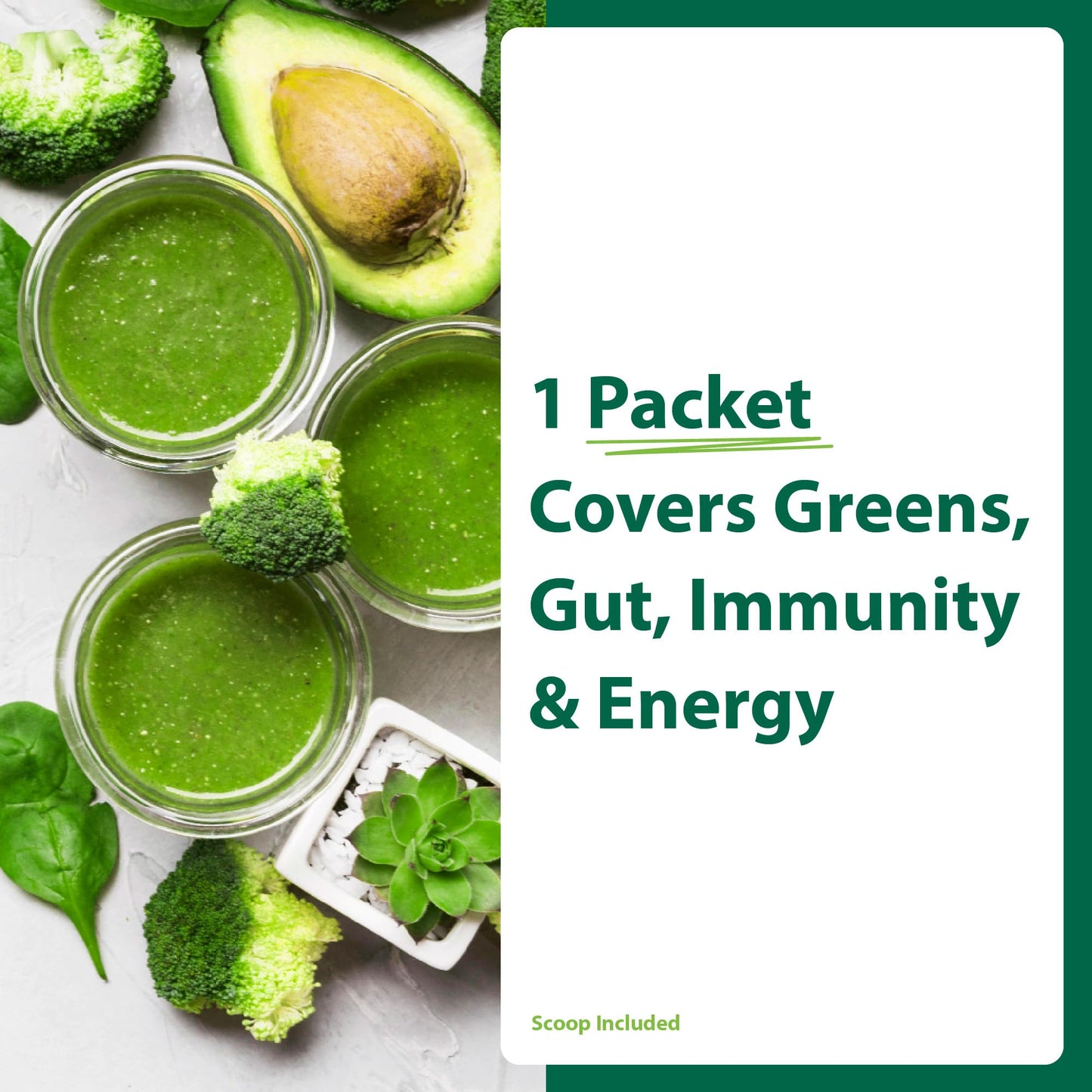 MacroLife Naturals Macro Greens Superfood Powder 4 Pack