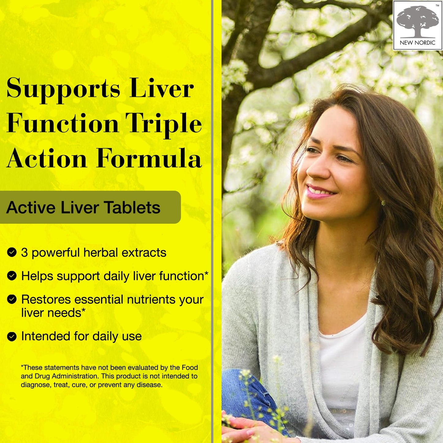 New Nordic Active Liver Tablets, 90 Tablets
