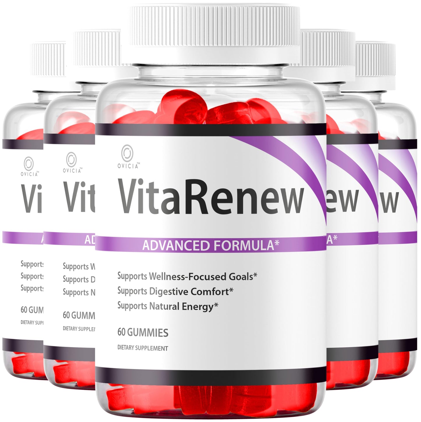 OVICIA VitaRenew Advanced Gummies Premium Formula, 300 Gummies