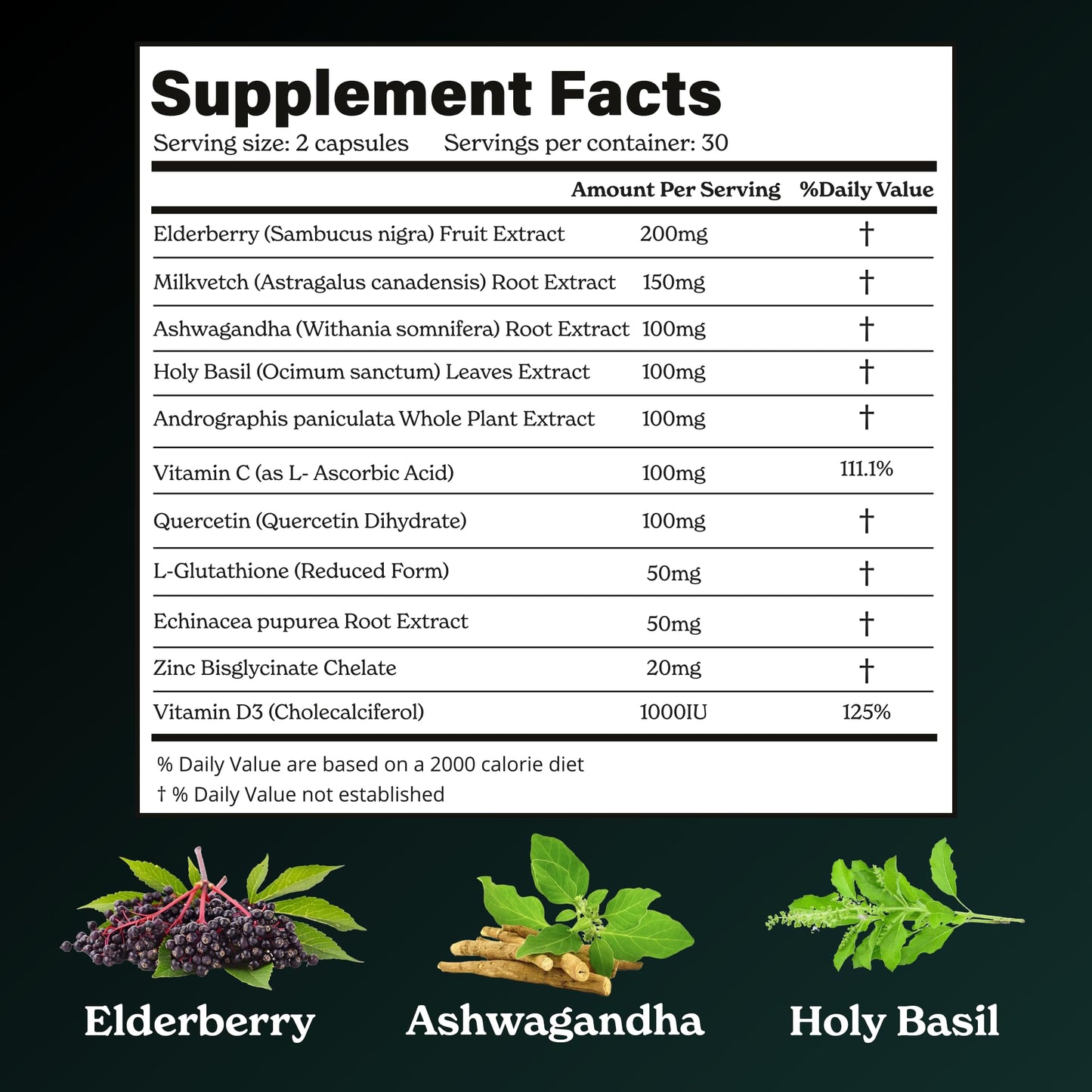 Better Alt Quercetin 100mg Capsules, 60 Count