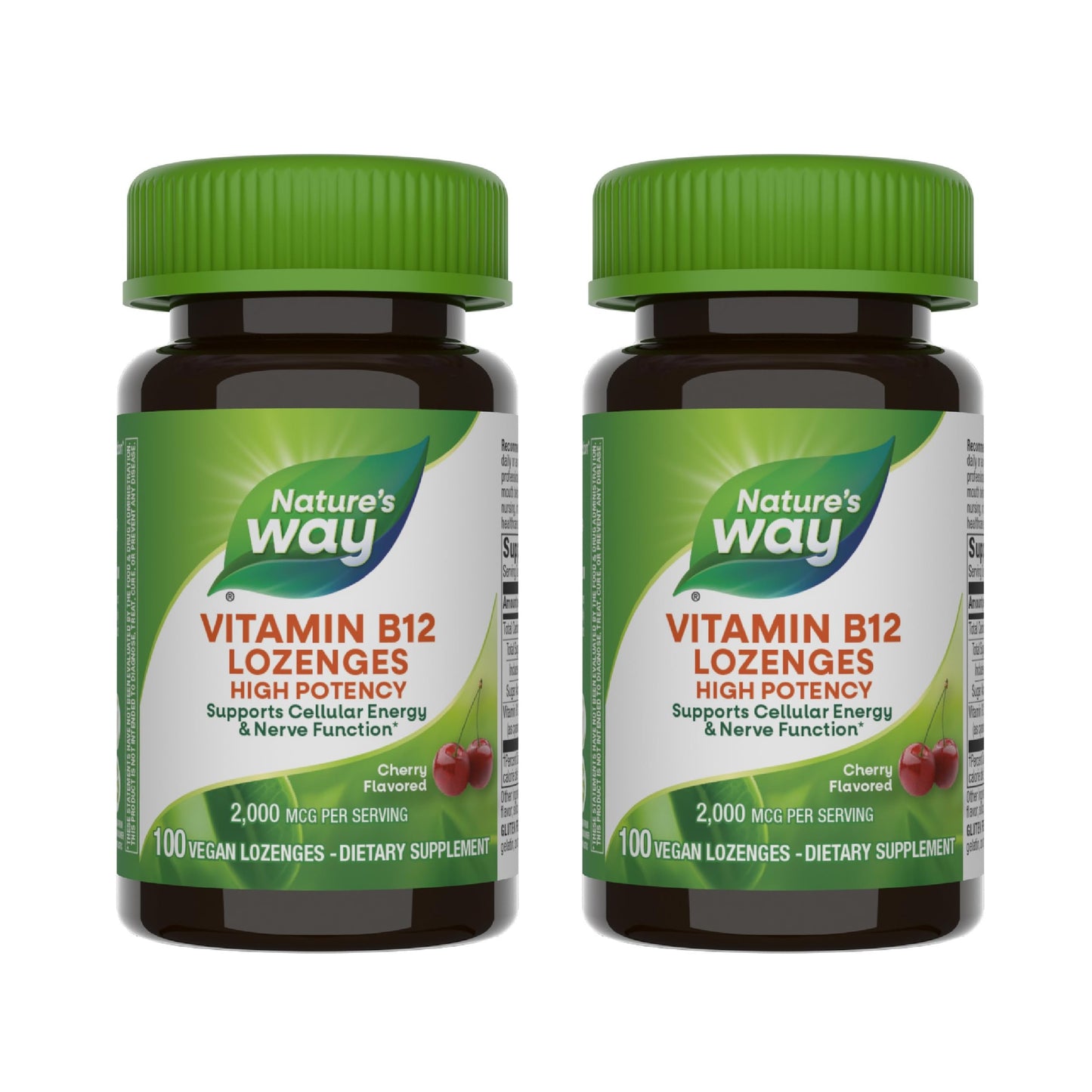 Nature's Way Vitamin B12 Lozenges, 200 Count