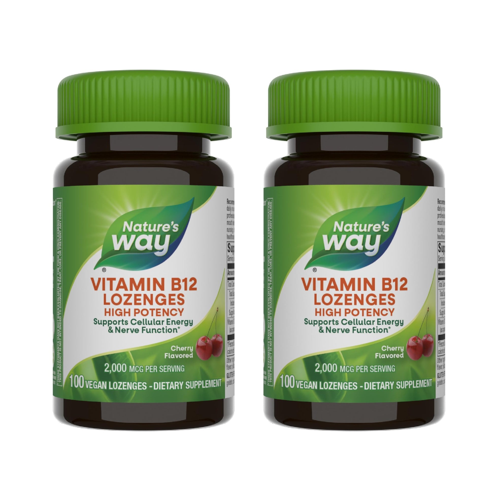 Nature's Way Vitamin B12 Lozenges, 200 Count