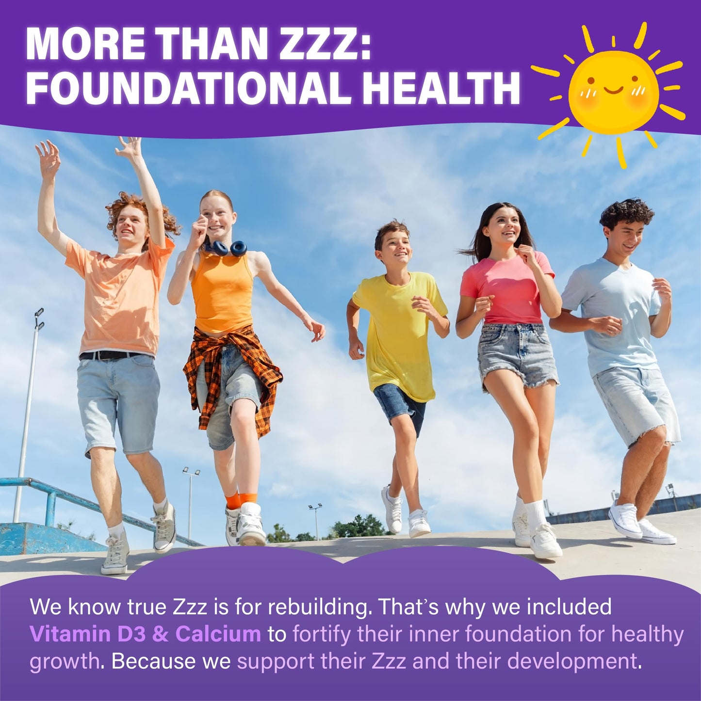 Veyttisy Teens Melatonin Supplement - 1.5mg Precise Dose, 120 Gummies