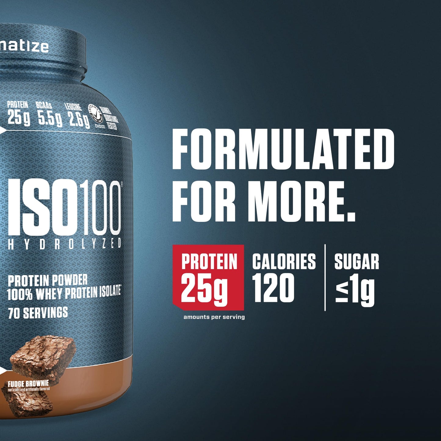 Dymatize ISO100 Whey Protein Isolate Powder 5 Pound