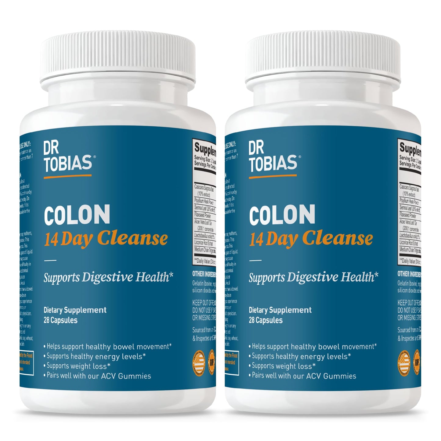 Dr. Tobias Colon Cleanse Capsules 56 Count