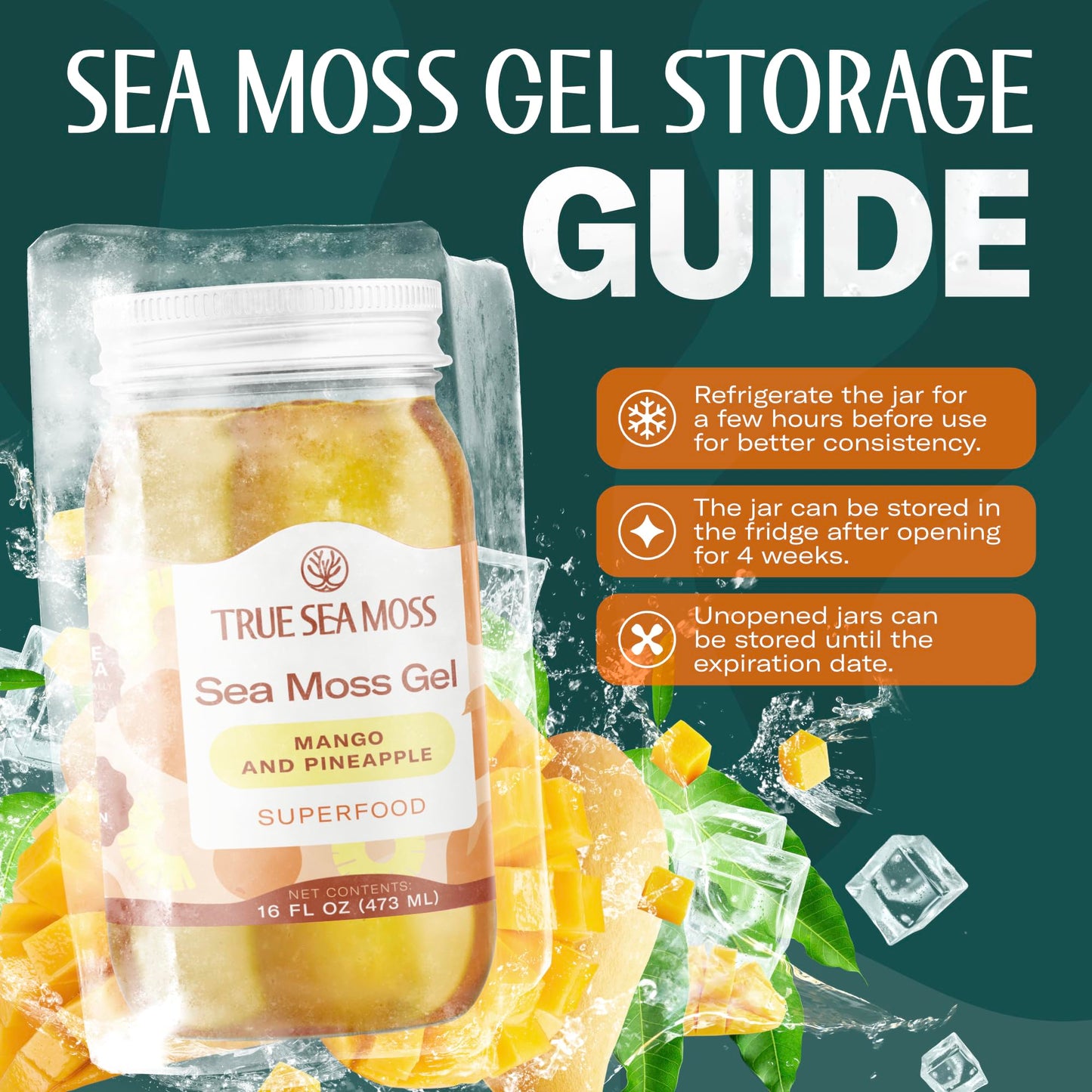 TrueSeaMoss Sea Moss Gummies & Gel Bundle