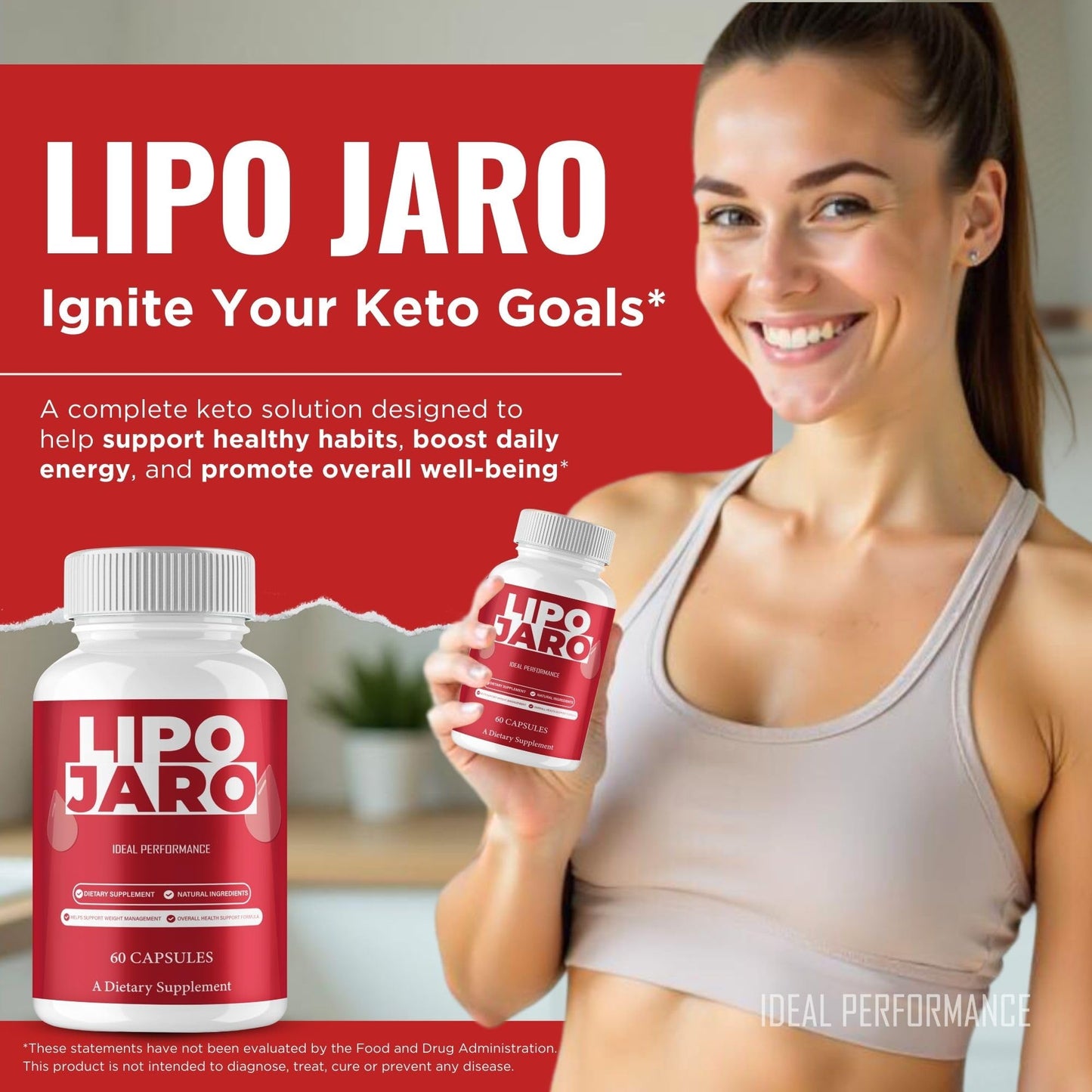 IDEAL PERFORMANCE LipoJaro Capsules 60 Count