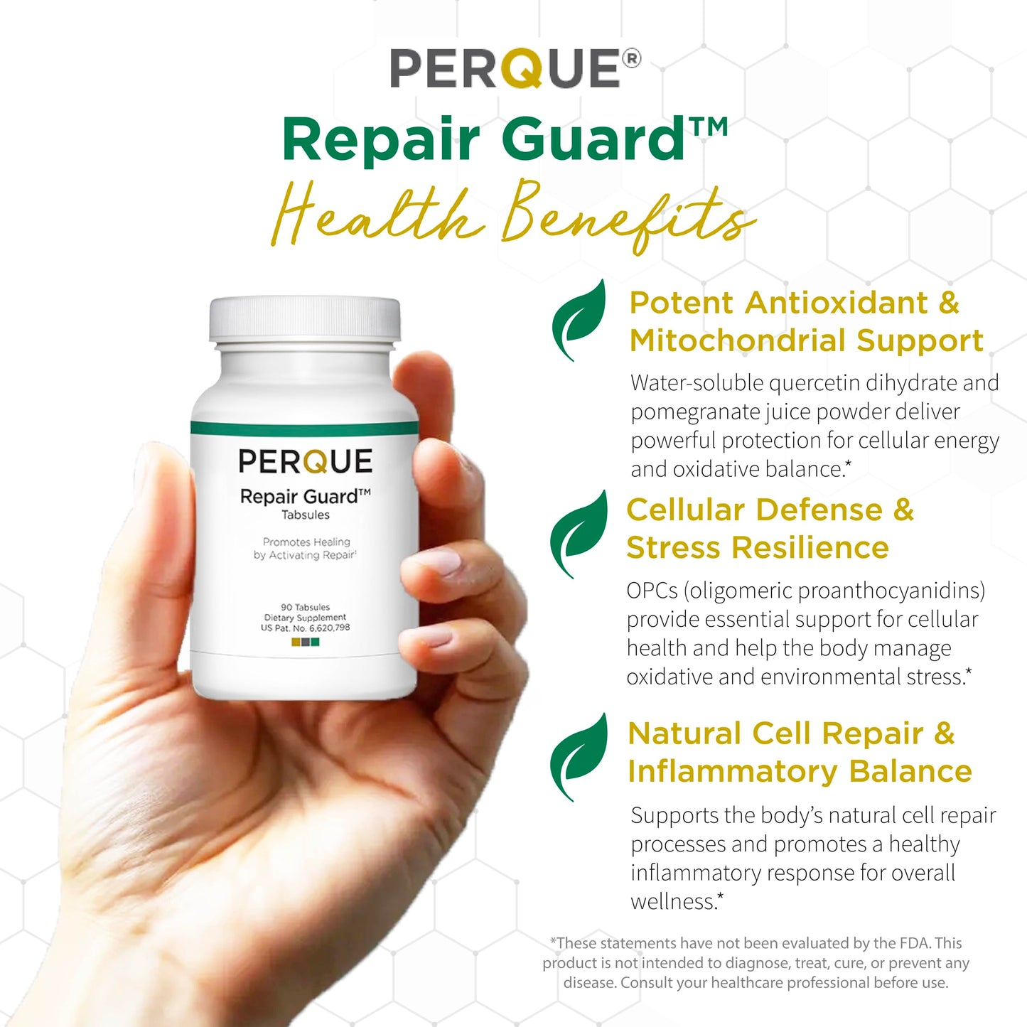 PERQUE Repair Guard Tablets 90