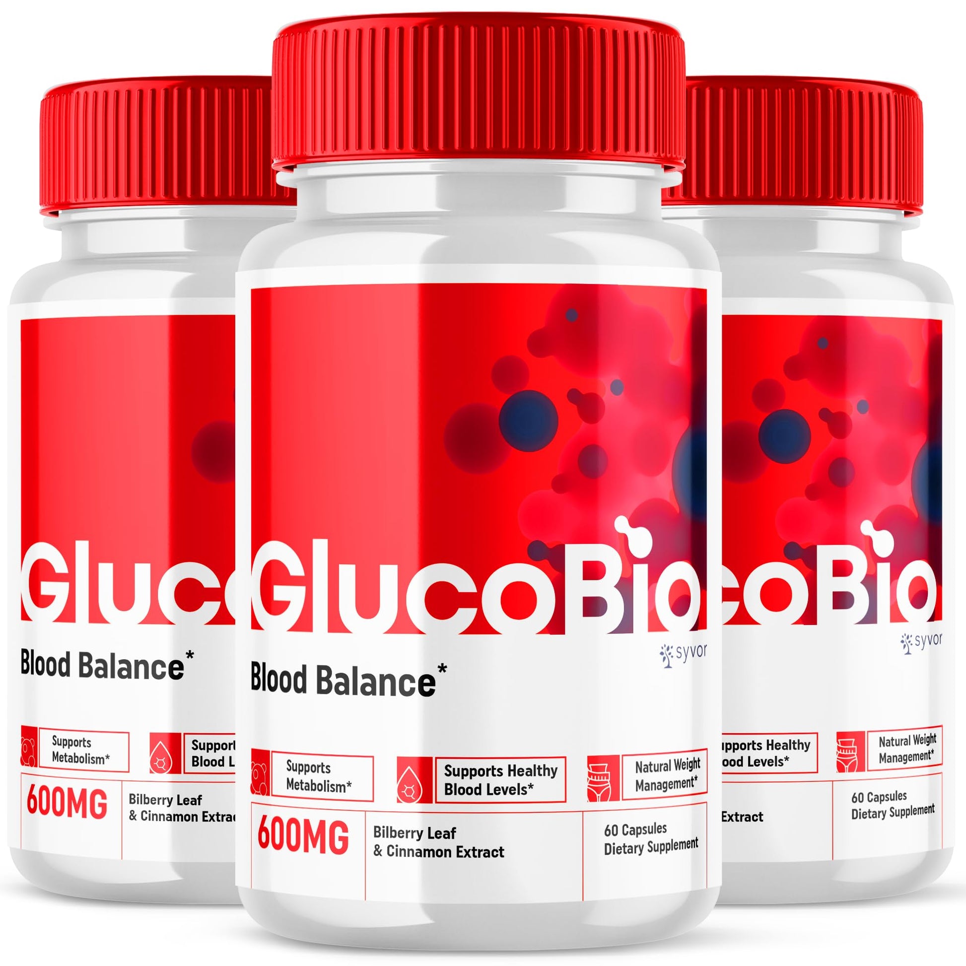 Syvor Glucobio Glycogen Support Capsules, 540 Capsules