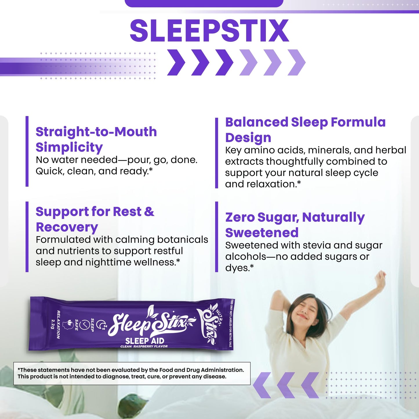 Clean Nutraceuticals Sleep Aid Powder with Melatonin, L-Theanine, GABA, Valerian Root, Magnesium, Zinc, Lemon Balm, 5-HTP, Vitamin B6, Myo-Inositol — 0.71 Ounce