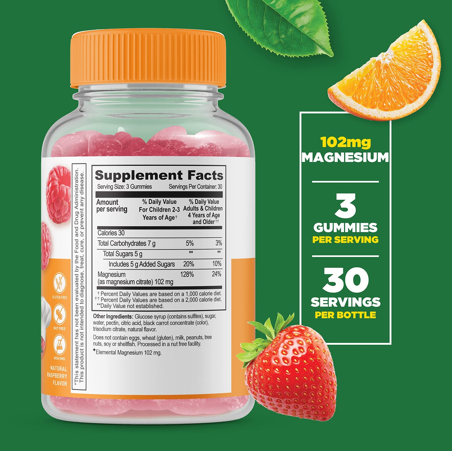 Lifeable Magnesium Kids + B Complex Kids Gummies 90