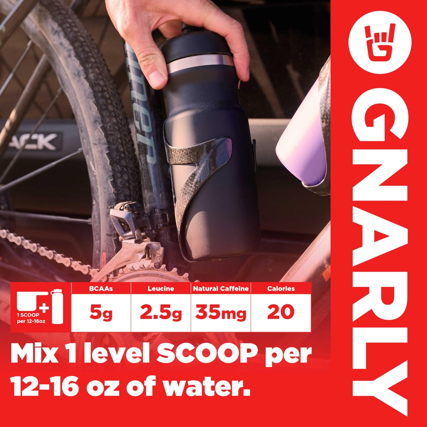 Gnarly Nutrition BCAA Powder 10.58 oz