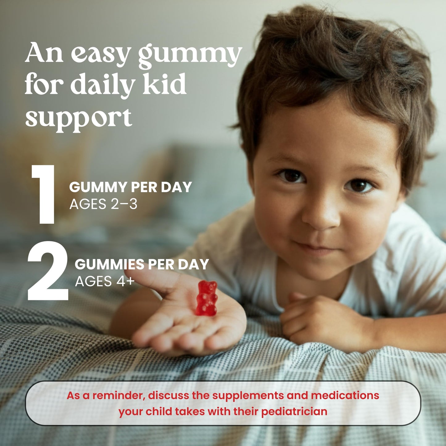 VITA GLOBE Kids Multivitamin Gummies 60 Count