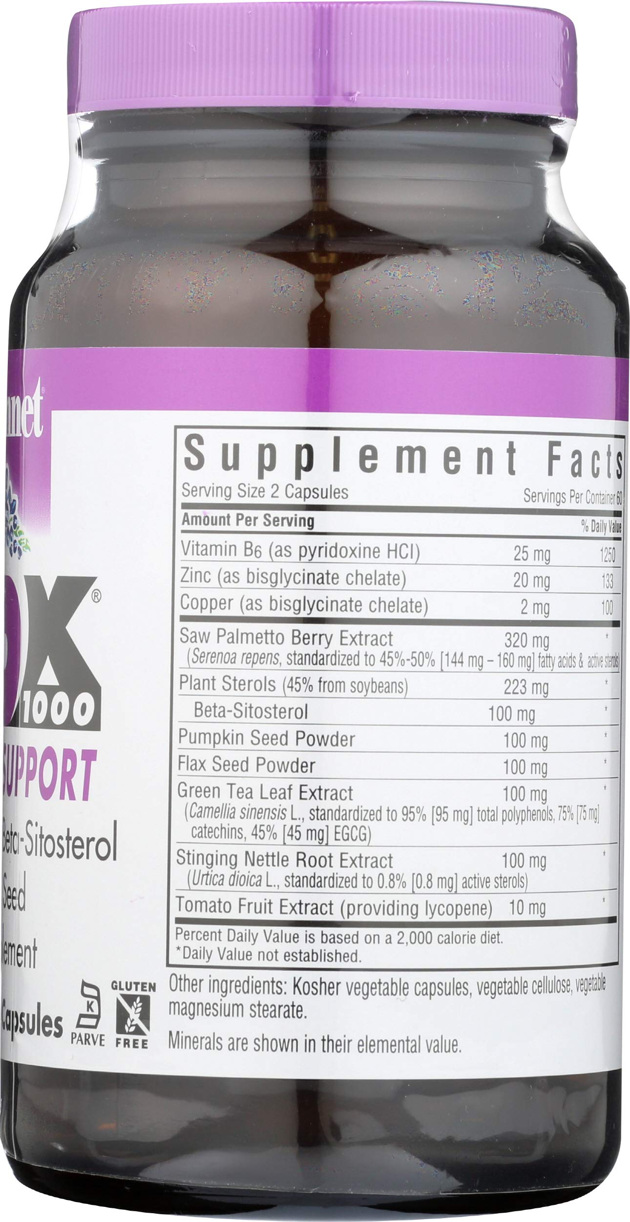 BlueBonnet MPX 1000 Men's Prostate Formula Capsule, 120 Count