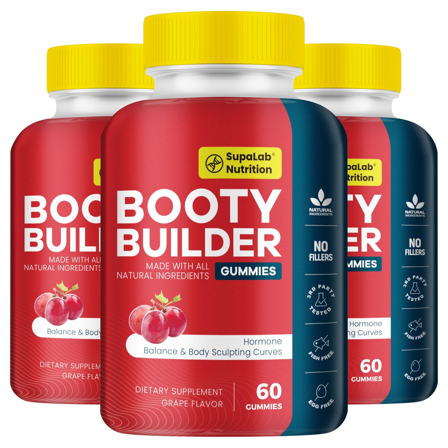 MEGNETA Booty Support Gummies 180 Gummies