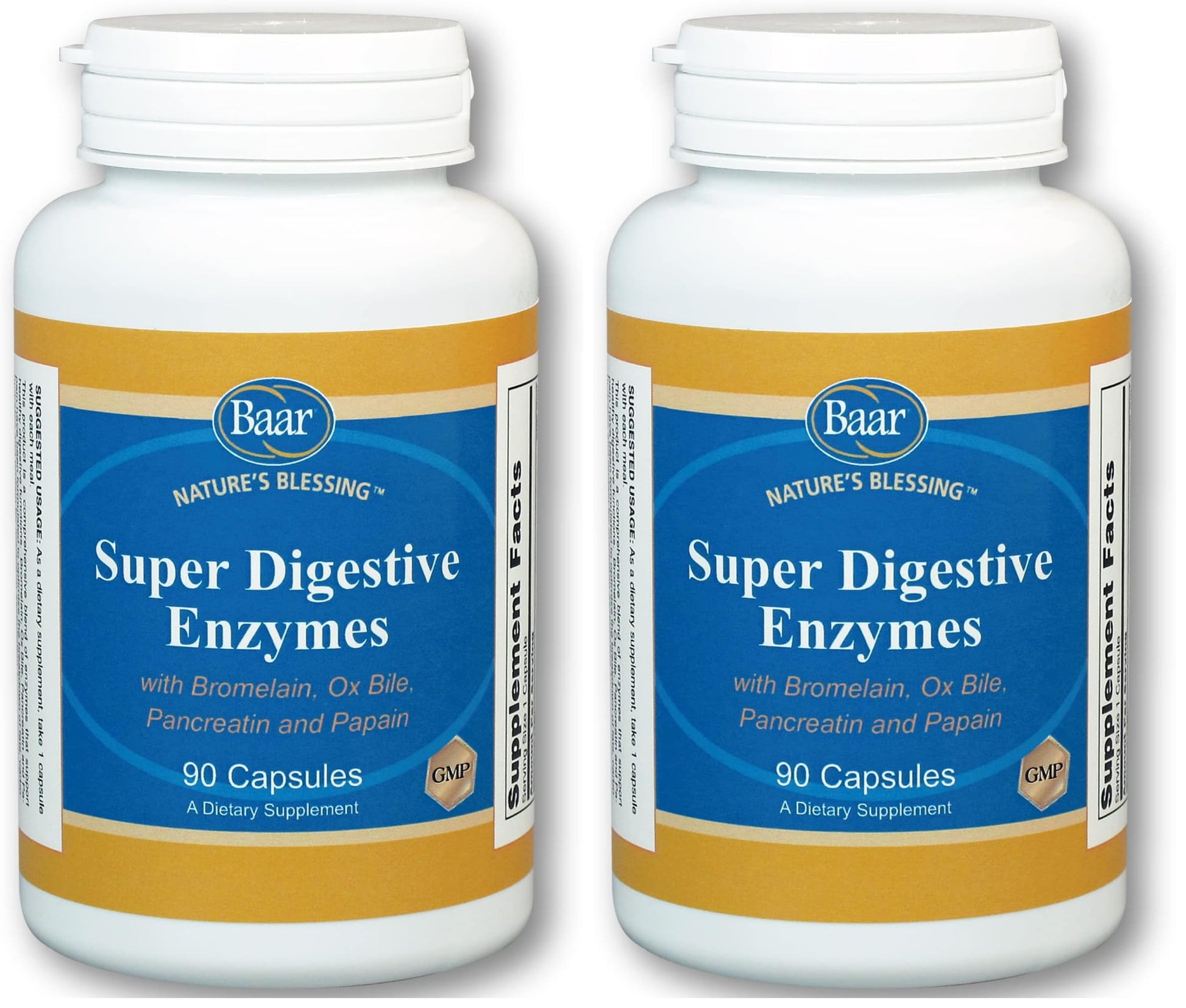Baar Super Digestive Enzymes Capsules 180