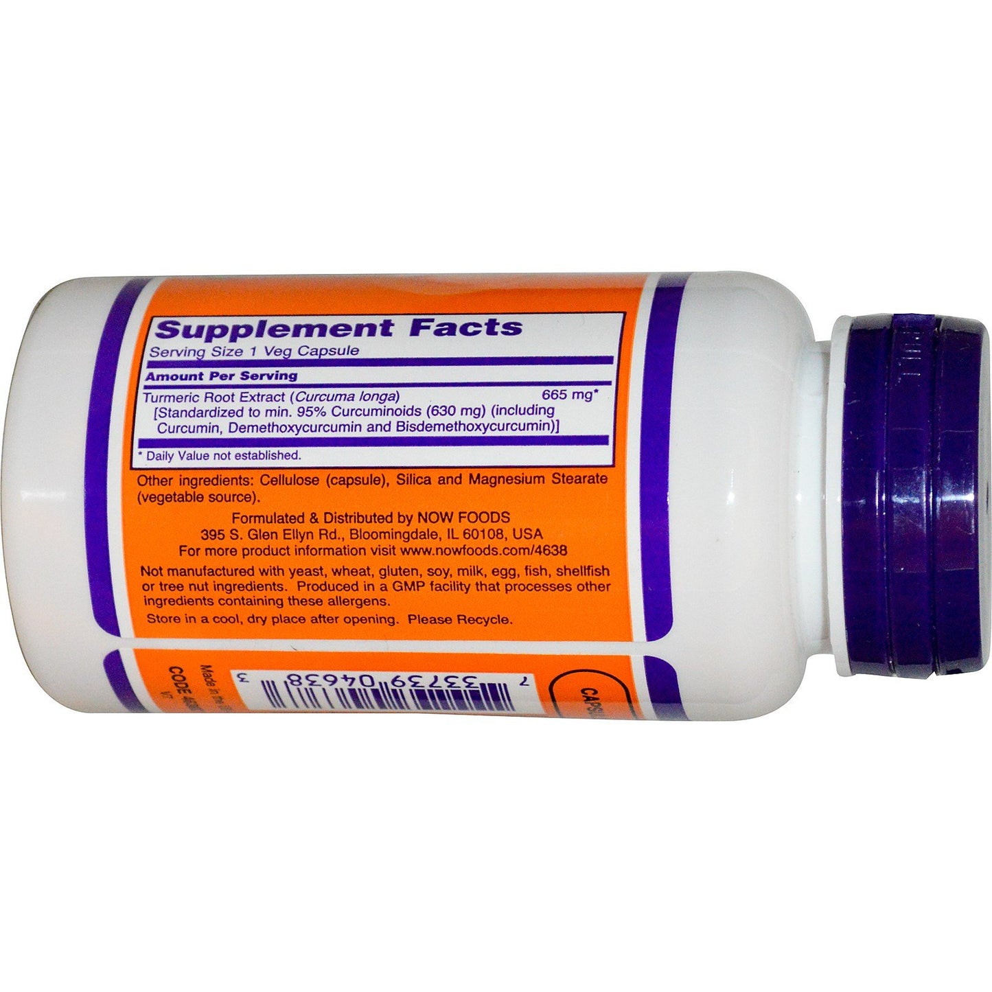 NOW Foods Curcumin Capsule 120