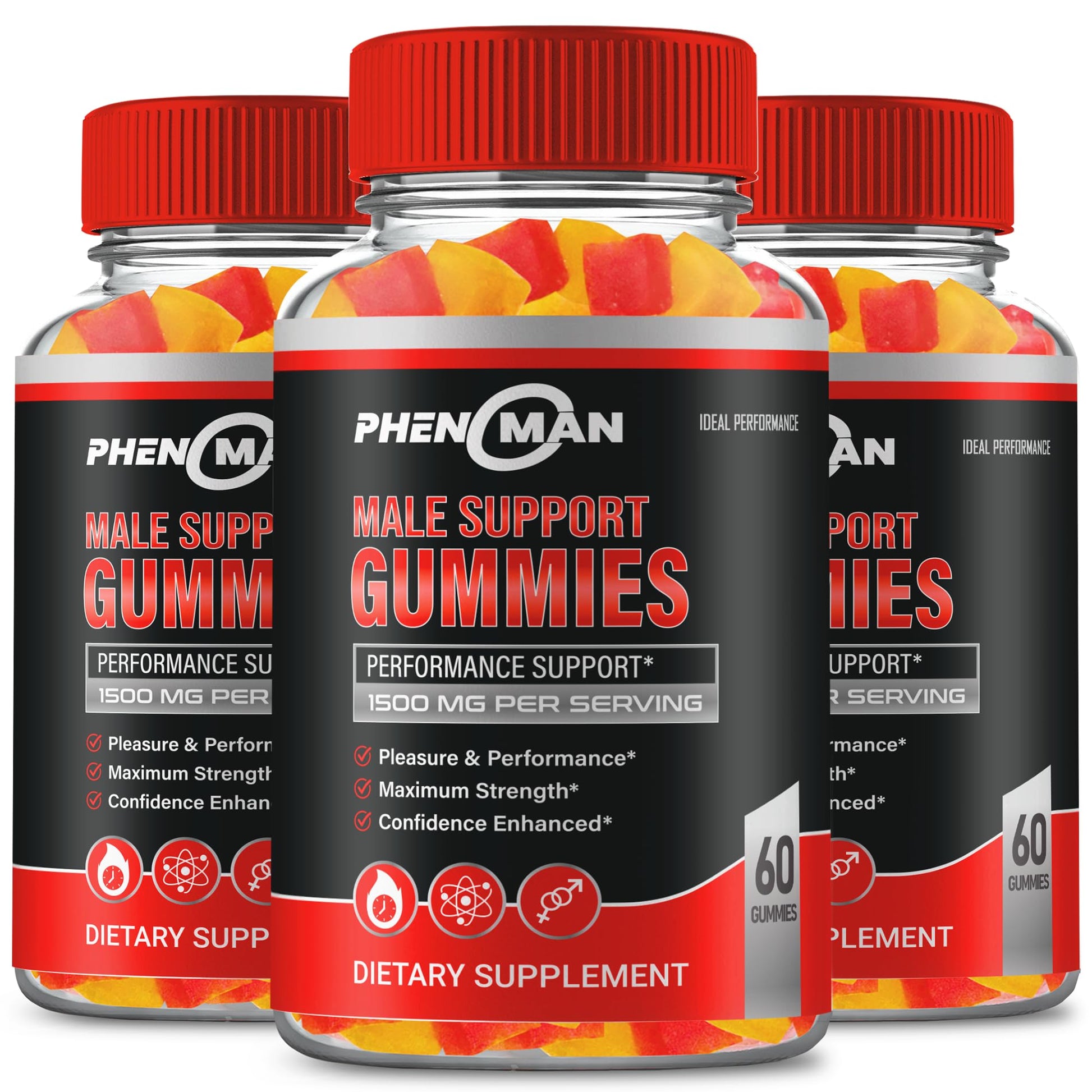 IDEAL PERFORMANCE Phenoman Hemp Gummies 180 Gummies