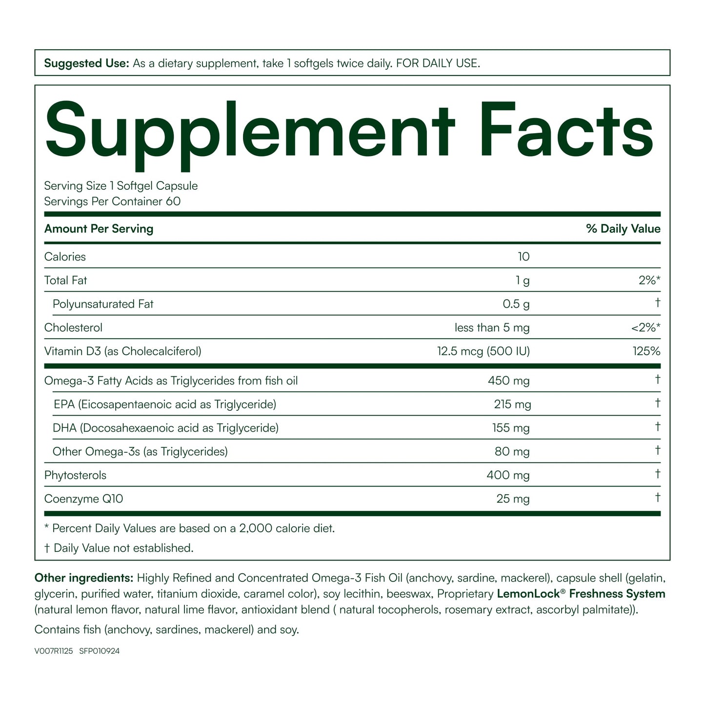 Purity Products Triple Action Omega-3 Super Pill Softgels 60 Count