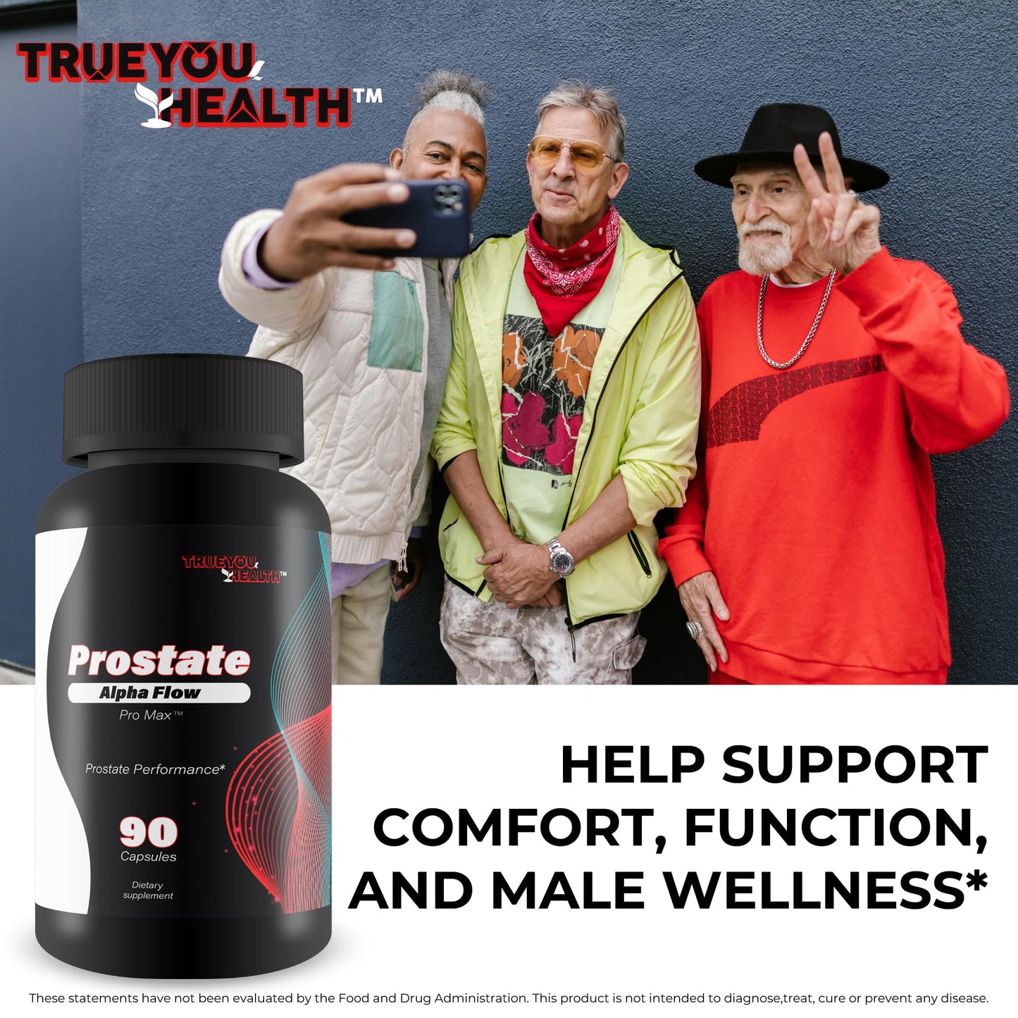 True You Health Prostate AlphaFlow Pro Max Capsule 90 Count