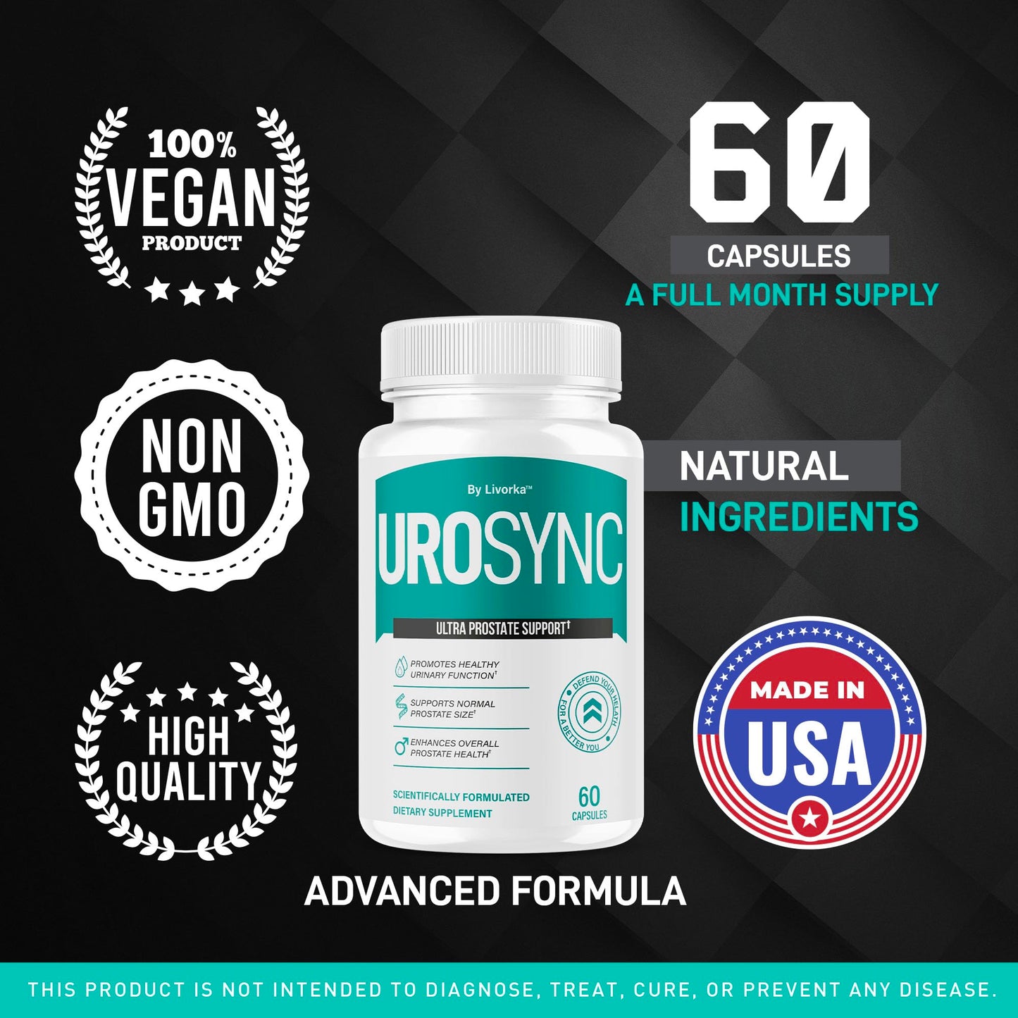 LIVORKA UroSync Capsules, 120 Capsules